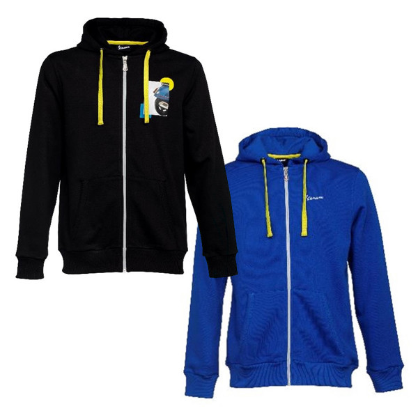 Sweat-Hoodie Vespa HERITAGE Man blau M