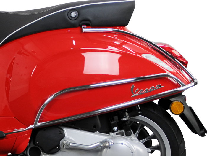 [1B000928] Sturzbügel hinten -PIAGGIO- Vespa Primavera 50 (ZAPC53100, ZAPC53200), Vespa Primavera 125 (ZAPM81100), Vespa Primavera 150 (ZAPM81200), Vespa Sprint 50 (ZAPC53101, ZAPC53201), Vespa Sprint 125 (RP8M82111, ZAPM81300, ZAPM81301) - chrom