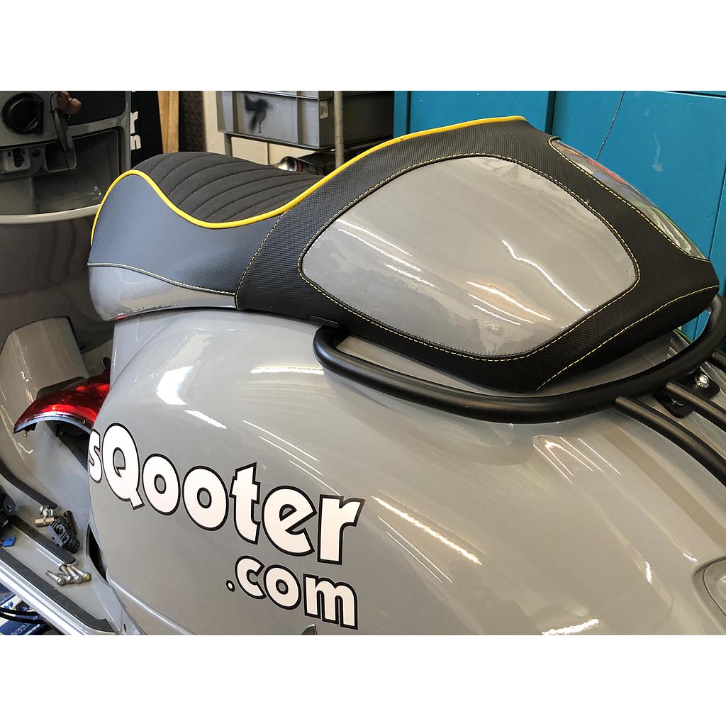 [monoevo_cb_wt_wt] Monositzbank "Evolution" für Vespa GTS Aktion! monoevo nisa (weiß, weiss, Carbon)