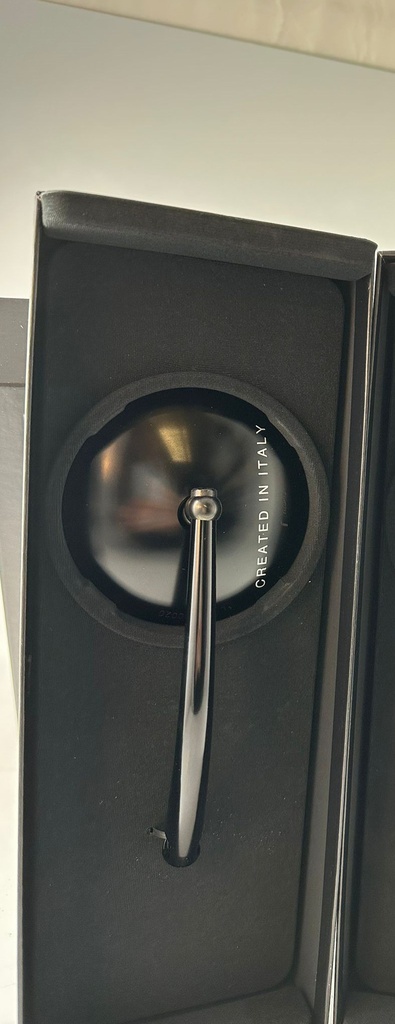 Spiegel Rizoma Spirit RS schwarz mit silber Schrift﻿