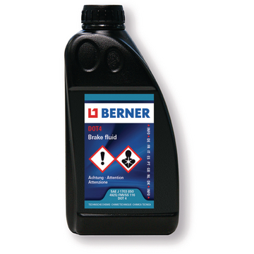 Berner Bremsflüssigkeit DOT 4, 250ml