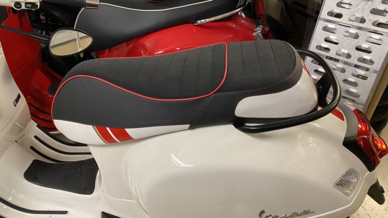 Sitzbank Evolution EvoDuo 2 "racing sixties Edition" QBild﻿ (weiss)