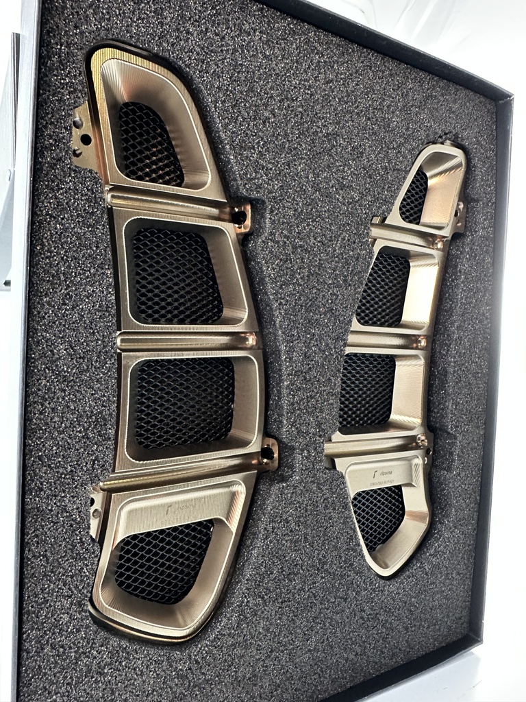 Rizoma Lüftungsgitter Bronze für Vespa GTS 125/300 HPE (19-)