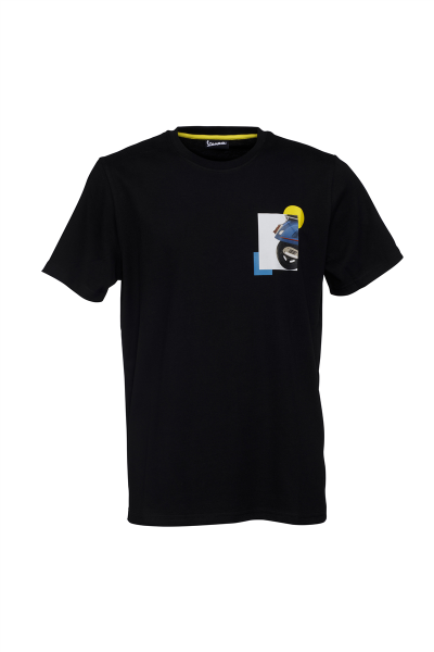 T-Shirt Vespa HERITAGE Man schwarz XL