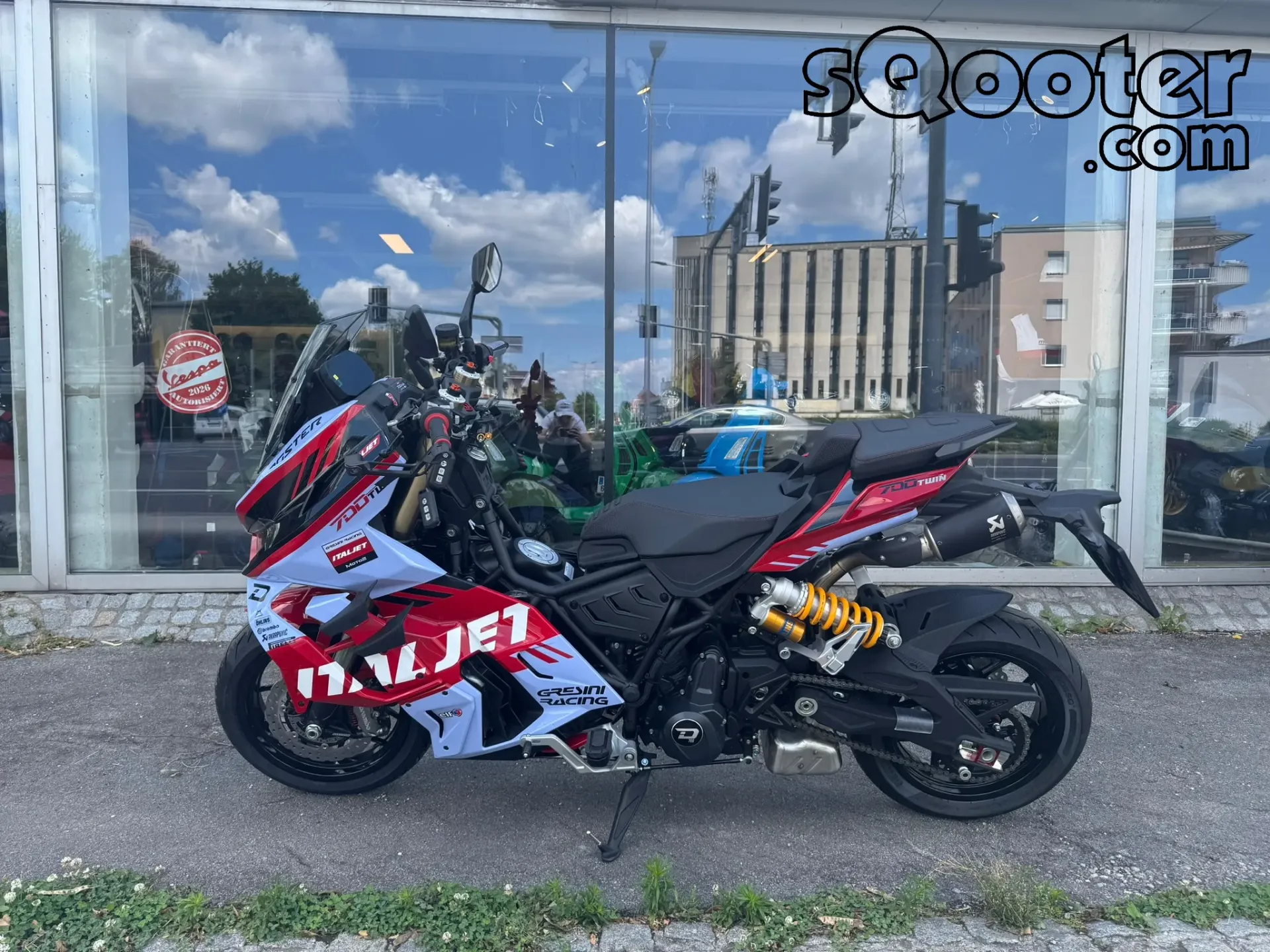 Italjet Dragster 700 ABS E5+ Gresini Limited "NR 69"