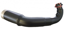 [RE0111751620] ﻿Vespa 300 Krümmer schwarz RS EG (mit Kat) (ACHTUNG: Das ist Nur der Krümmer für Vespa GTS 300 HPE Euro5!!!)  E5﻿