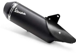 [1A028100] Sportauspuff "VESPA" für Vespa GTS/GTV 310 E5+ schwarz matt