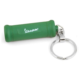[VPPS37GR] Schlüsselanhänger FORME "VESPA Handgriff", grün,  55x20 mm  mit LED Taschenlampe